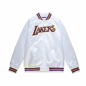 Mitchell & Ness Los Angeles Lakers Lightweight Satin Jacket white - L