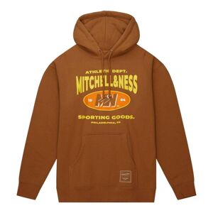 Mitchell & Ness sweatshirt Branded M&N Athletic Dept Hoodie brown - L