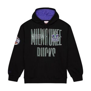 Mitchell & Ness sweatshirt Milwaukee Bucks NBA Team OG Fleece 2.0 black - M