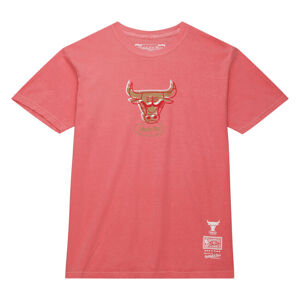 Mitchell & Ness T-shirt Chicago Bulls Golden Hour Glaze SS Tee red - 2XL