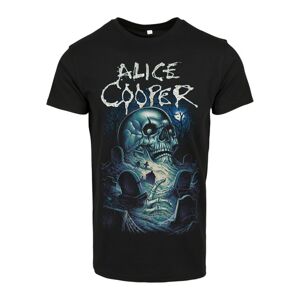 Mr. Tee Alice Cooper Graveyard Blue Tee black - XS