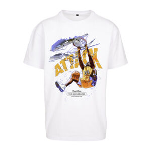 Mr. Tee Attack Player Oversize Tee white - M