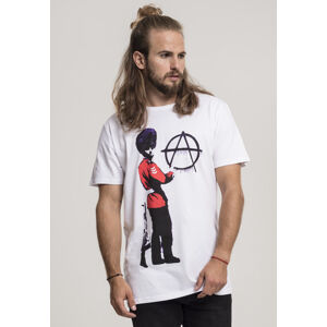 Mr. Tee Banksy Anarchy Tee white - XS