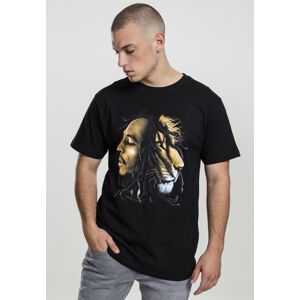 Mr. Tee Bob Marley Lion Face Tee black - XL