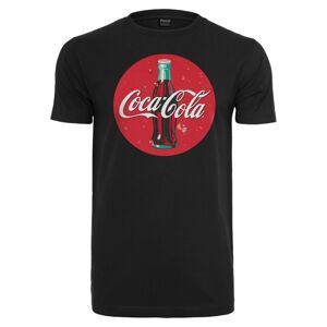 Mr. Tee Coca Cola Bottle Logo Tee black - XS