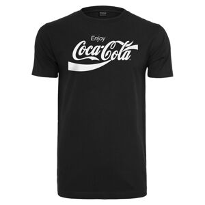 Mr. Tee Coca Cola Logo Tee black - L