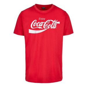 Mr. Tee Coca Cola Logo Tee cityred - S