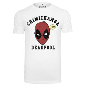 Mr. Tee Deadpool Chimichanga Tee white - XS