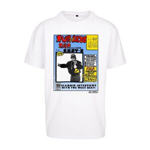 Mr. Tee Eazy-E RAP Magazine Oversize Tee white - S