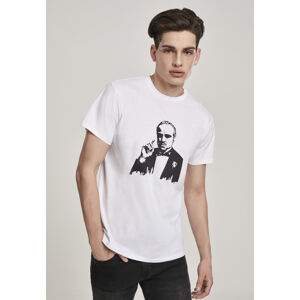 Mr. Tee Godfather Painted Portrait Tee white - XL