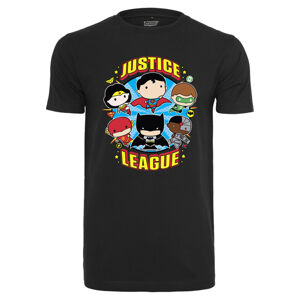 Mr. Tee Justice League Comic Crew Fit Tee black - XS