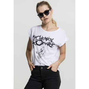 Mr. Tee Ladies My Chemical Romace Black Parade Cover Tee white - XL