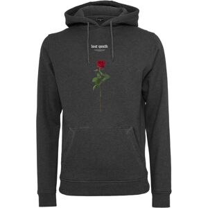 Mr. Tee Lost Youth Rose Hoody charcoal - L