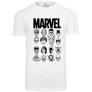 Mr. Tee Marvel Crew Tee white - 3XL