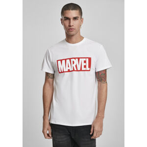 Mr. Tee Marvel Logo Tee white - M