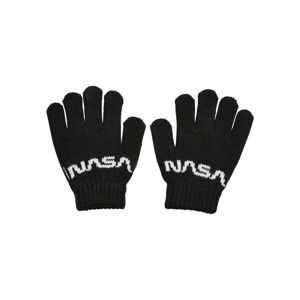 Mr. Tee NASA Knit Glove Kids black - L/XL