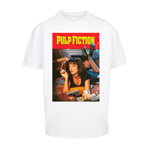 Mr. Tee Pulp Fiction Poster Oversize Tee white - M
