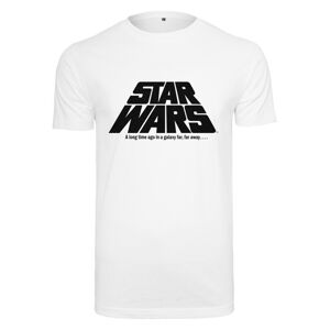 Mr. Tee Star Wars Original Logo Tee white - L