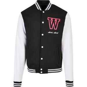 Mr. Tee Wonderful College Jacket blk/wht - XXL
