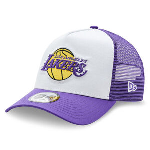 šiltovka New Era 940 Af Trucker NBA Team Clear Lakers Purple - UNI