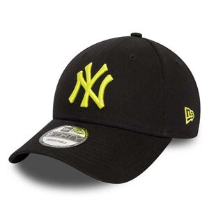 Šiltovka New Era 9FORTY Adjustable Cap New York Yankees League Essential Black  Neon Green - UNI