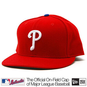 New Era Authentic Philadelphia Phillies Home Cap Red - 7