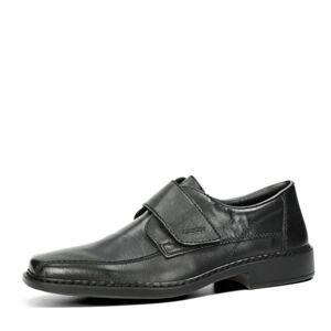 Rieker pánske kožené spoločenské topánky - čierne - 42