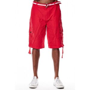Southpole Cargo Shorts Deep Red 9001-3341 - 38