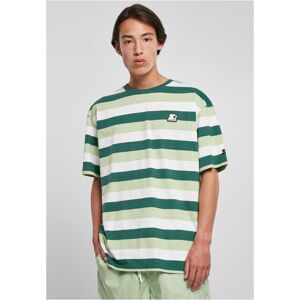 Starter Sun Stripes Oversize Tee darkfreshgreen/vintagegreen/white - XL