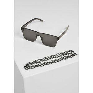 Urban Classics 105 Chain Sunglasses blk/blk - UNI
