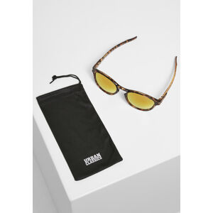 Urban Classics 106 Sunglasses UC brown leo/orange - UNI
