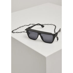 Urban Classics 108 Chain Sunglasses Visor black - UNI