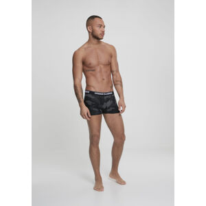 Urban Classics 2-Pack Camo Boxer Shorts dark camo - S
