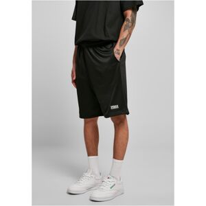 Urban Classics Basic Mesh Shorts black - L