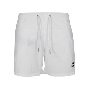 Urban Classics Block Swim Shorts white - XL