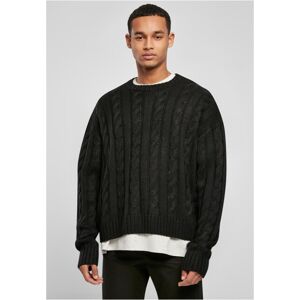 Urban Classics Boxy Sweater black - 5XL