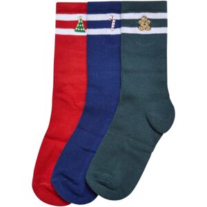 Urban Classics Christmas Sporty Socks Set multicolor - 35–38