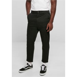 Urban Classics Cropped Chino Pants black - 34