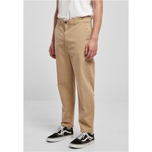 Urban Classics Cropped Chino Pants unionbeige - 32