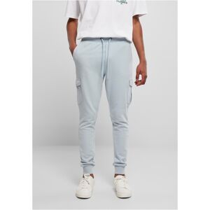 Urban Classics Fitted Cargo Sweatpants summerblue - S