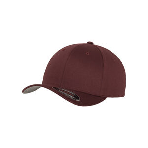 Urban Classics Flexfit Wooly Combed maroon - Youth
