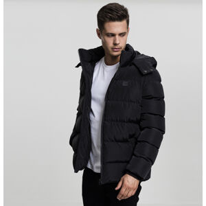 Urban Classics Hooded Puffer Jacket black - 5XL