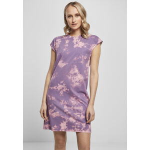 Urban Classics Ladies Bleached Dress duskviolet - XL