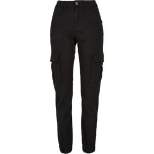 Urban Classics Ladies Cotton Twill Utility Pants black - 28