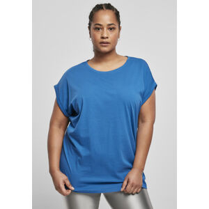 Urban Classics Ladies Extended Shoulder Tee sporty blue - XXL