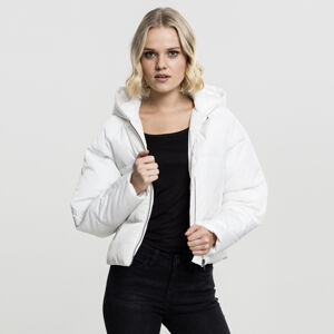 Urban Classics Ladies Hooded Oversized Puffer Jacket offwhite - M