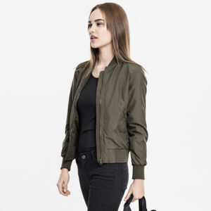 Urban Classics Ladies Light Bomber Jacket olive - XL