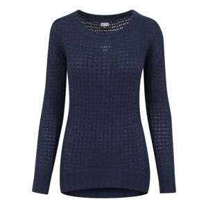 Urban Classics Ladies Long Wideneck Sweater navy - XS