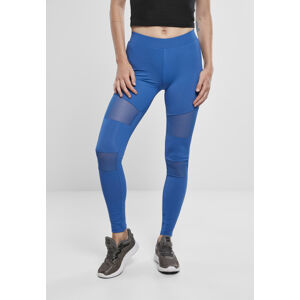 Urban Classics Ladies Tech Mesh Leggings sporty blue - XS