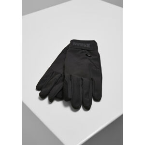 Urban Classics Logo Cuff Performance Gloves black - S/M